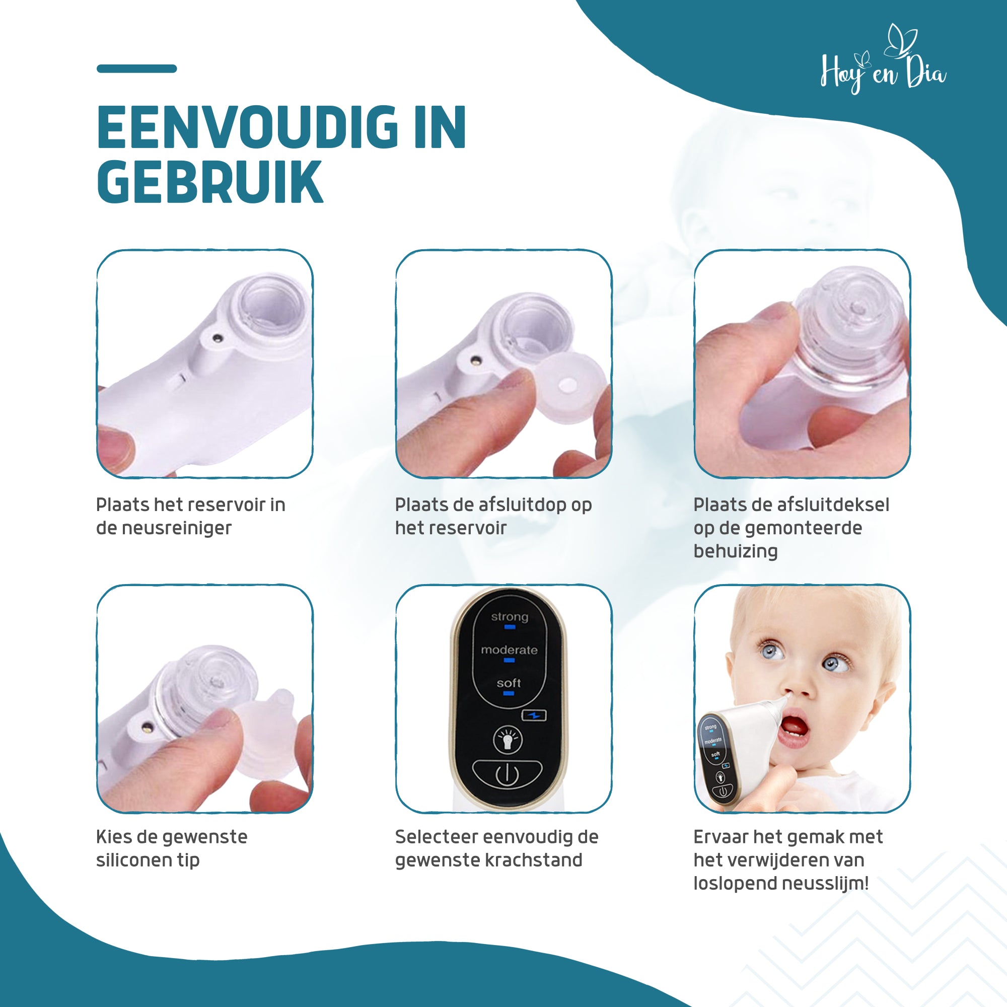 ClearTinyNose | Neusafzuiger voor baby's