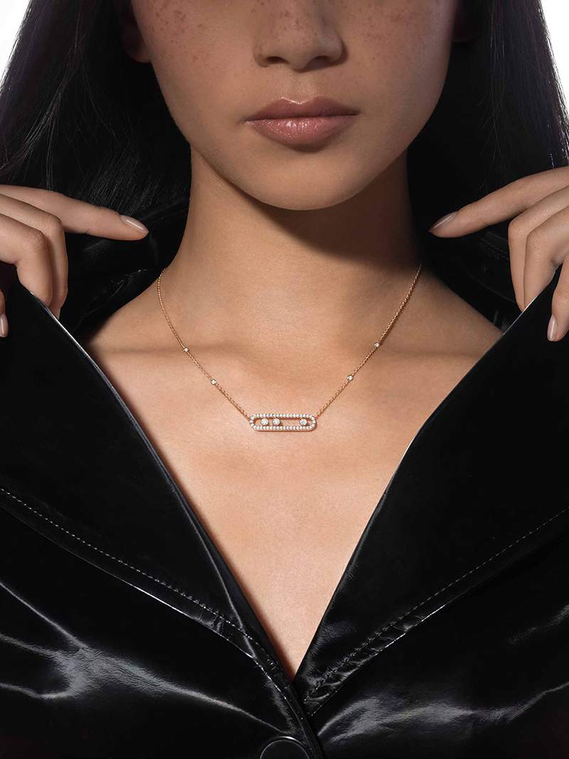 Filigraan collier voor dames