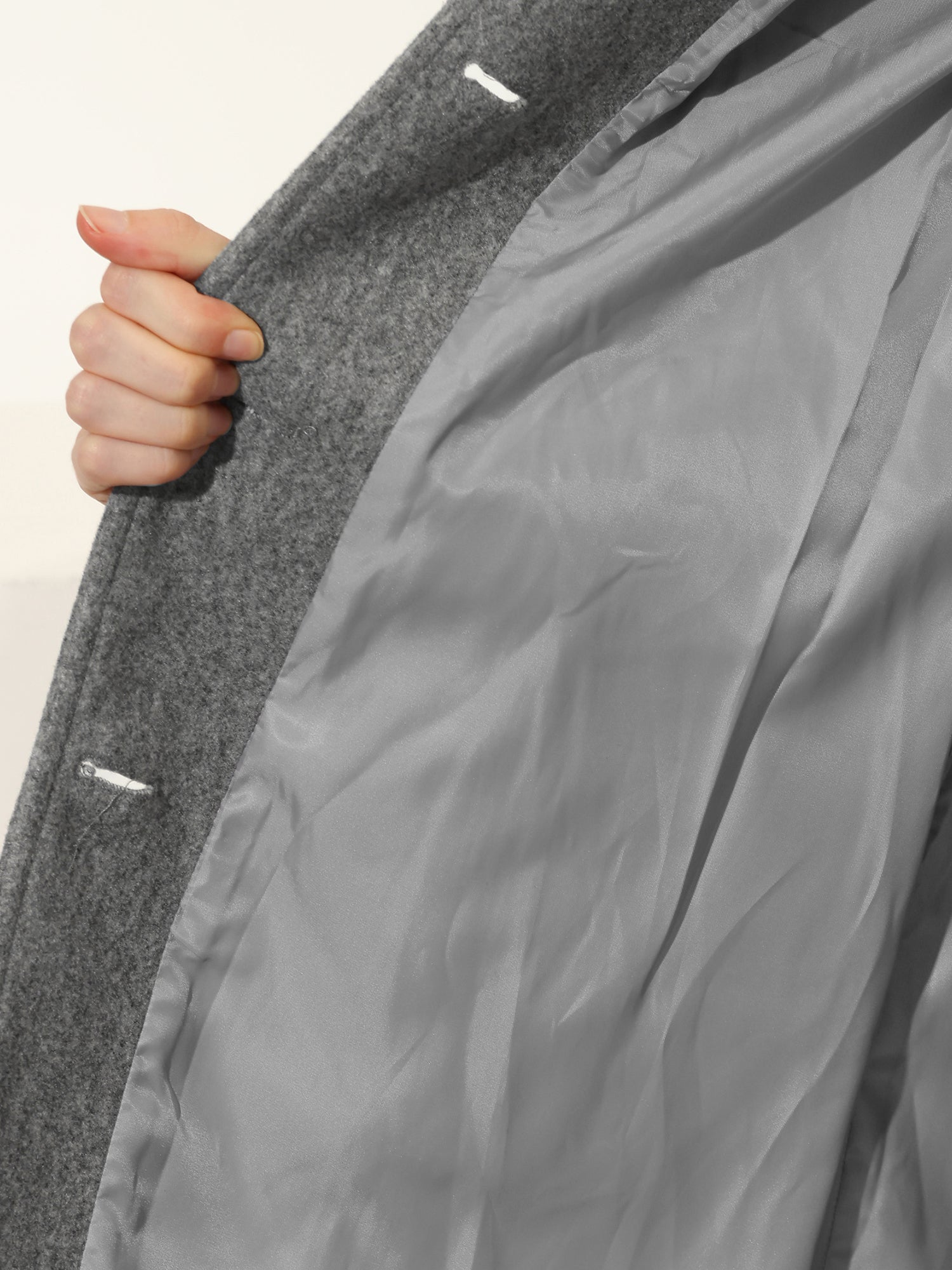 ChicEssence Winter-Trenchcoat | Elegante en warme enkele rij knoopontwerp voor stijlvolle bescherming tegen de kou