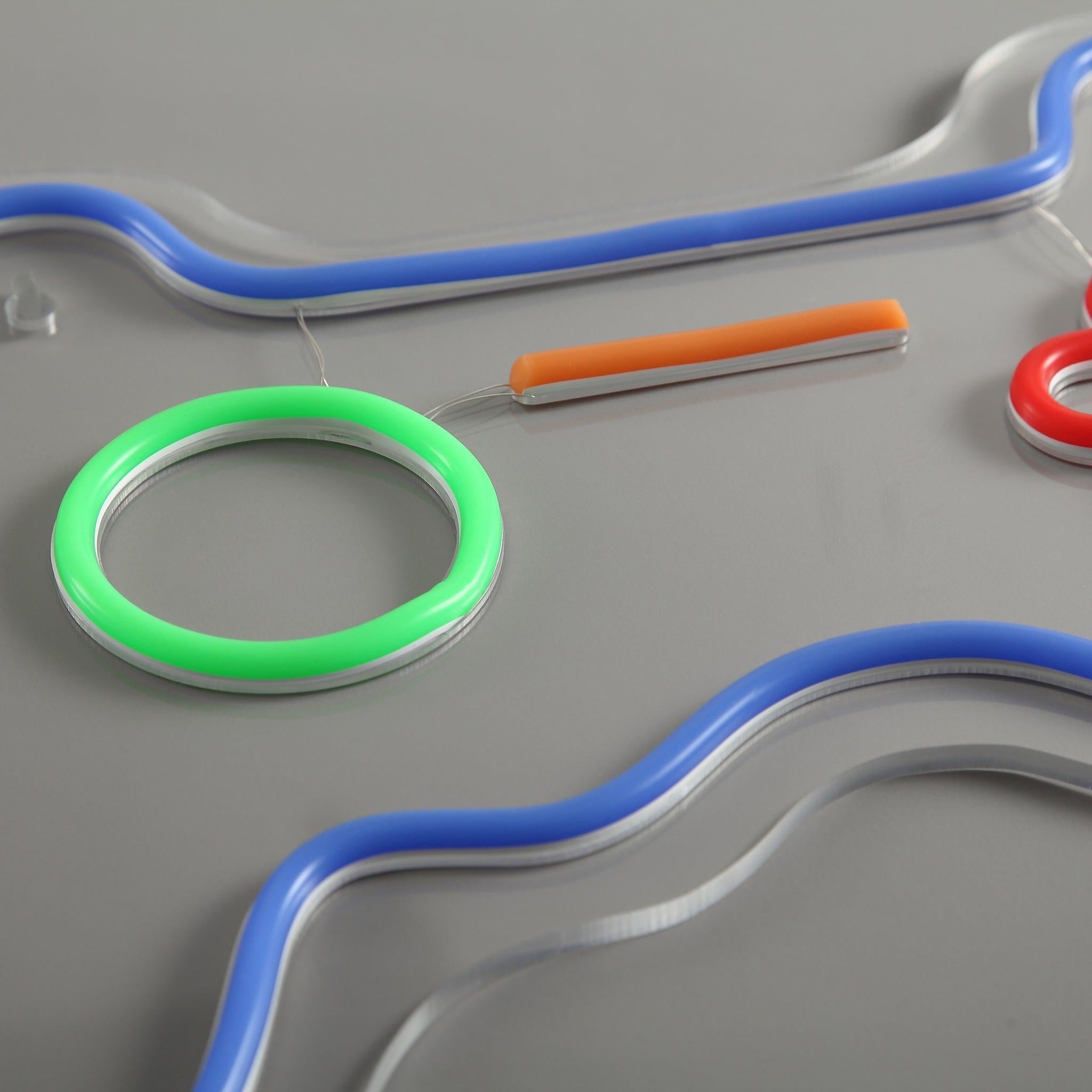 Joystick Neon Wandlamp