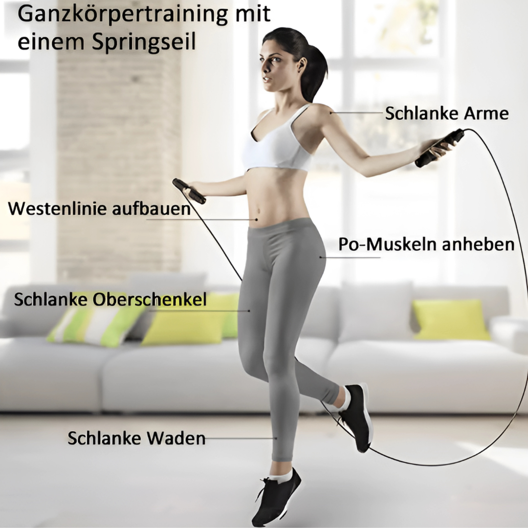 FitCount Smart Draadloos Springtouw | Fitness, vereenvoudigd