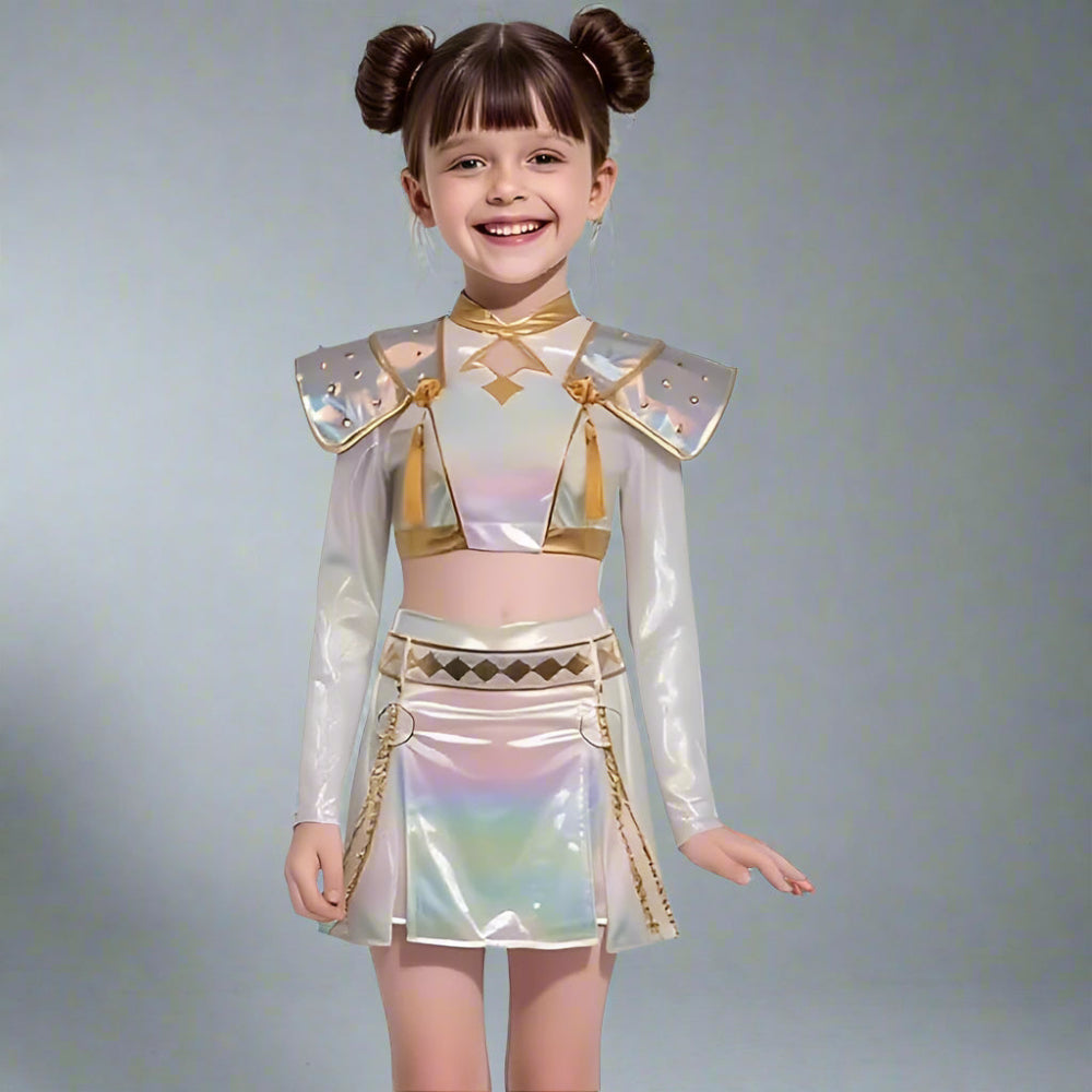 Kinderen Kpop Halloween Kostuum Idol Outfit