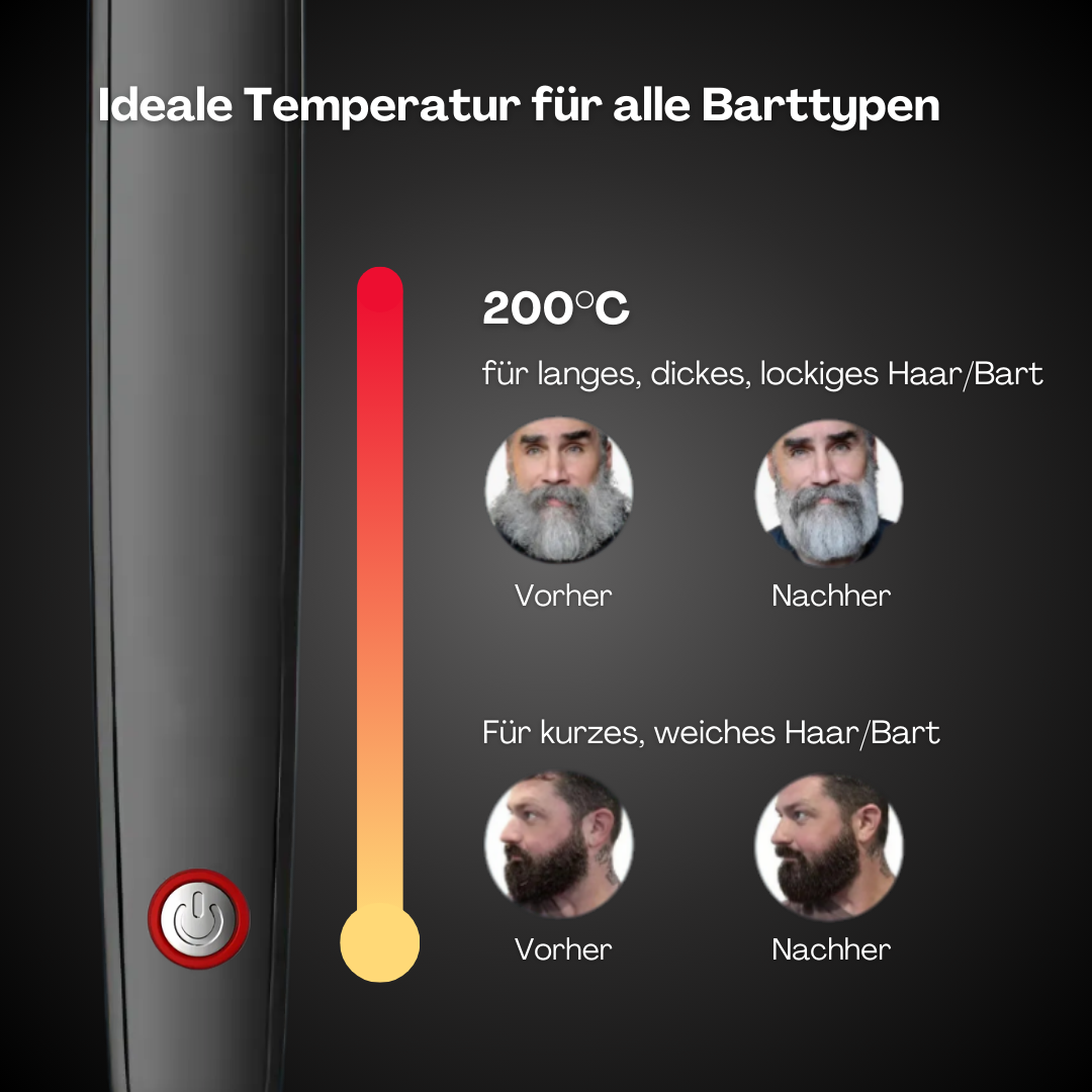 BeardMaster | Draadloze Negatieve Ion Beard Styler