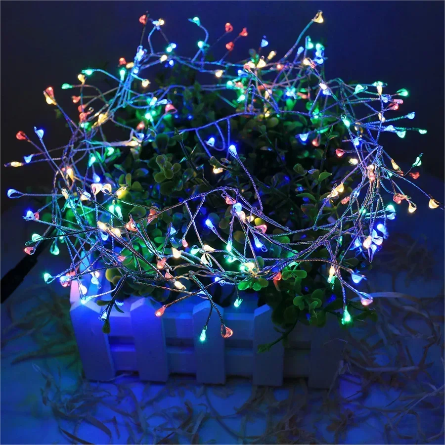 LED Kerstverlichting met Zilverdraad – Tot 1000 Meerkleurige LED-lampjes, IP44 voor Binnen & Buiten
