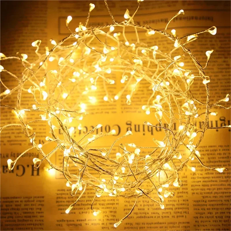 LED Kerstverlichting met Zilverdraad – Tot 1000 Meerkleurige LED-lampjes, IP44 voor Binnen & Buiten