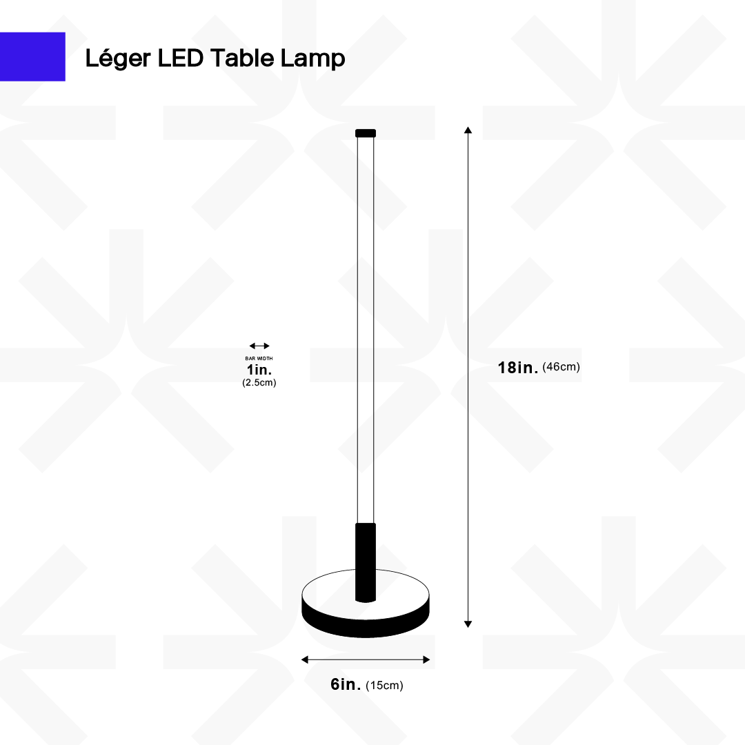 Léger LED Tafellamp