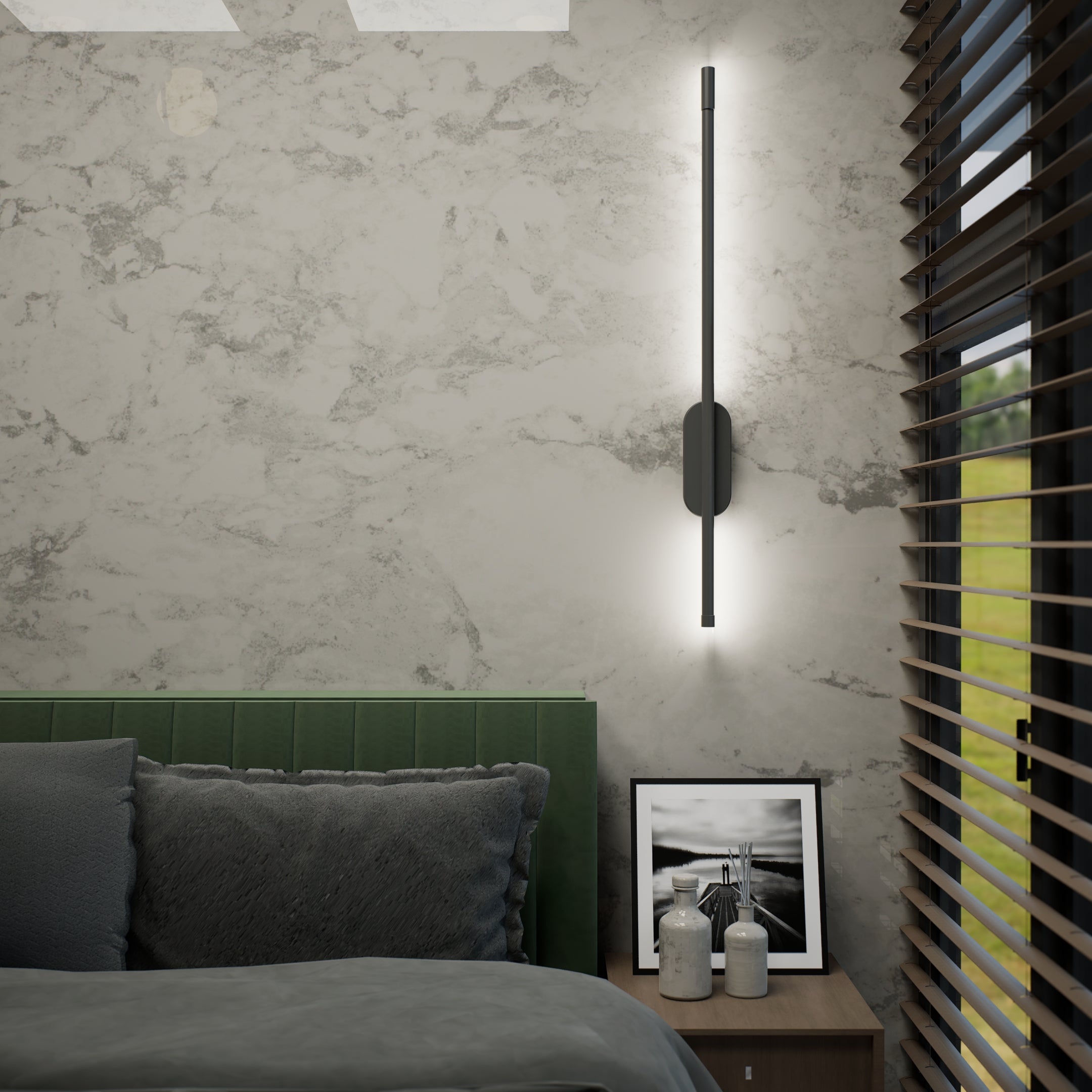 Léger Ovale Wandlamp