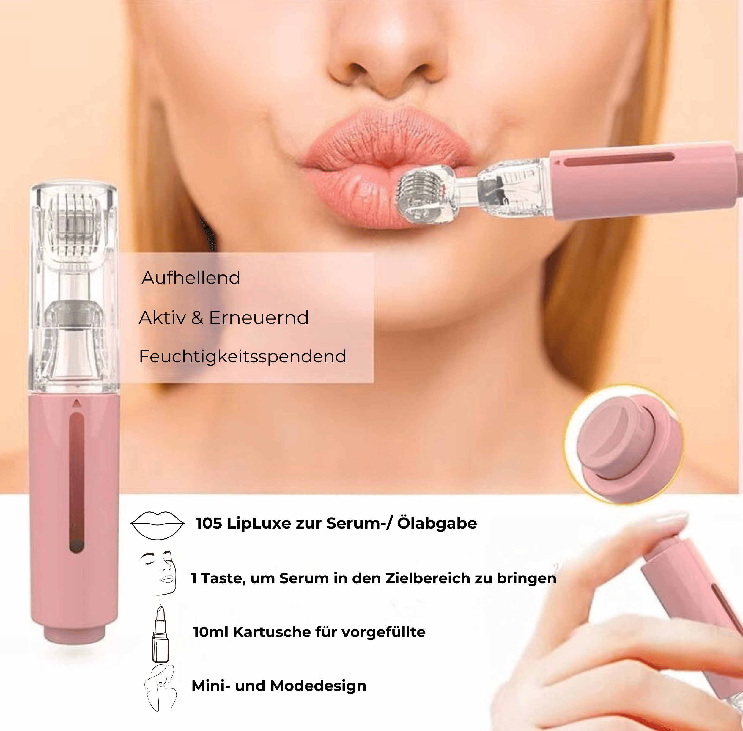 HydraGlow Micro Infusion Roller | hydrateren, voller maken en revitaliseren