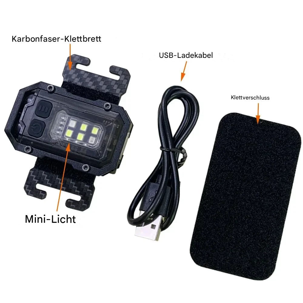 Tactische USB-oplaadbare zaklamp - LumiTac Mini