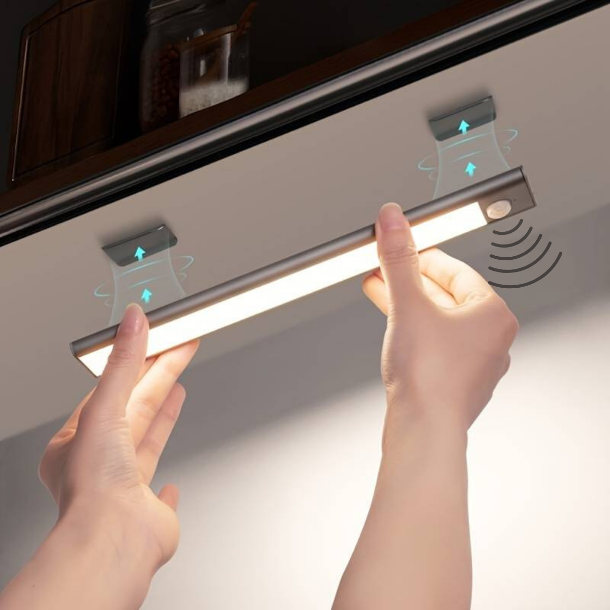 Lumilux | Draadloze LED-lamp met sensor en drie lichtkleuren voor thuis
