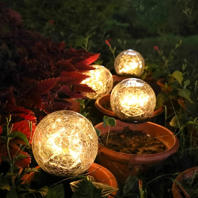 LuminaraBeam | Zonne-energie Tuinbol Lamp in Elegant Design