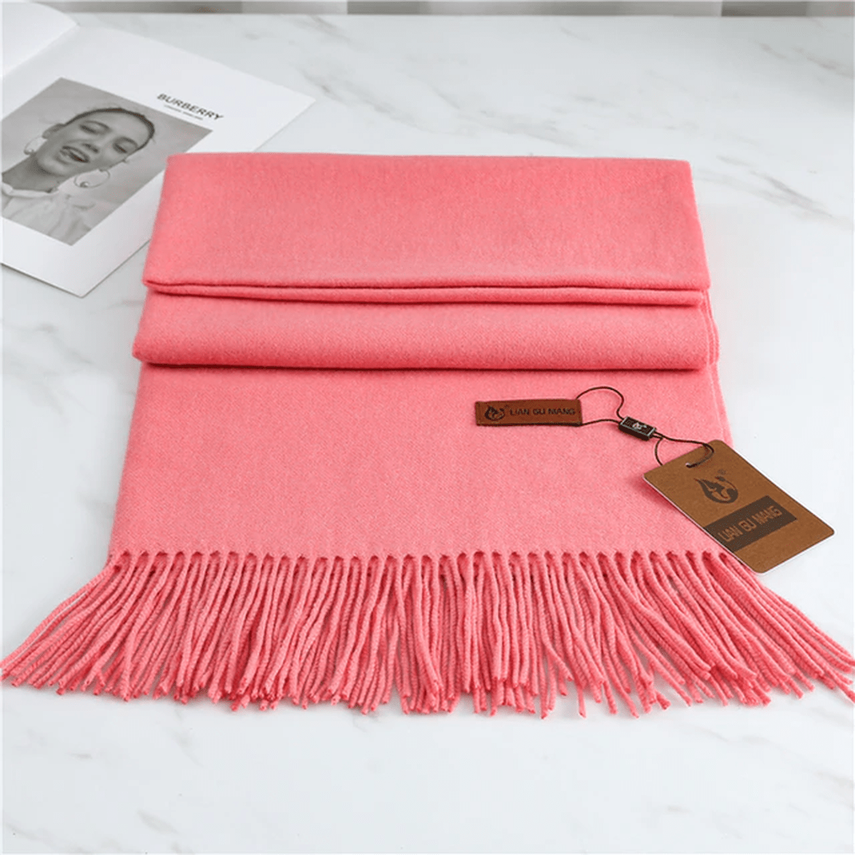 Luxueuze Kasjmier Sjaal – Elegant, Warmte en Comfort