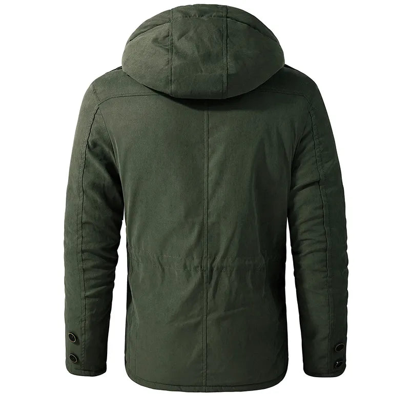 Hans™ Warme Winterjacke met Futter uit Fell