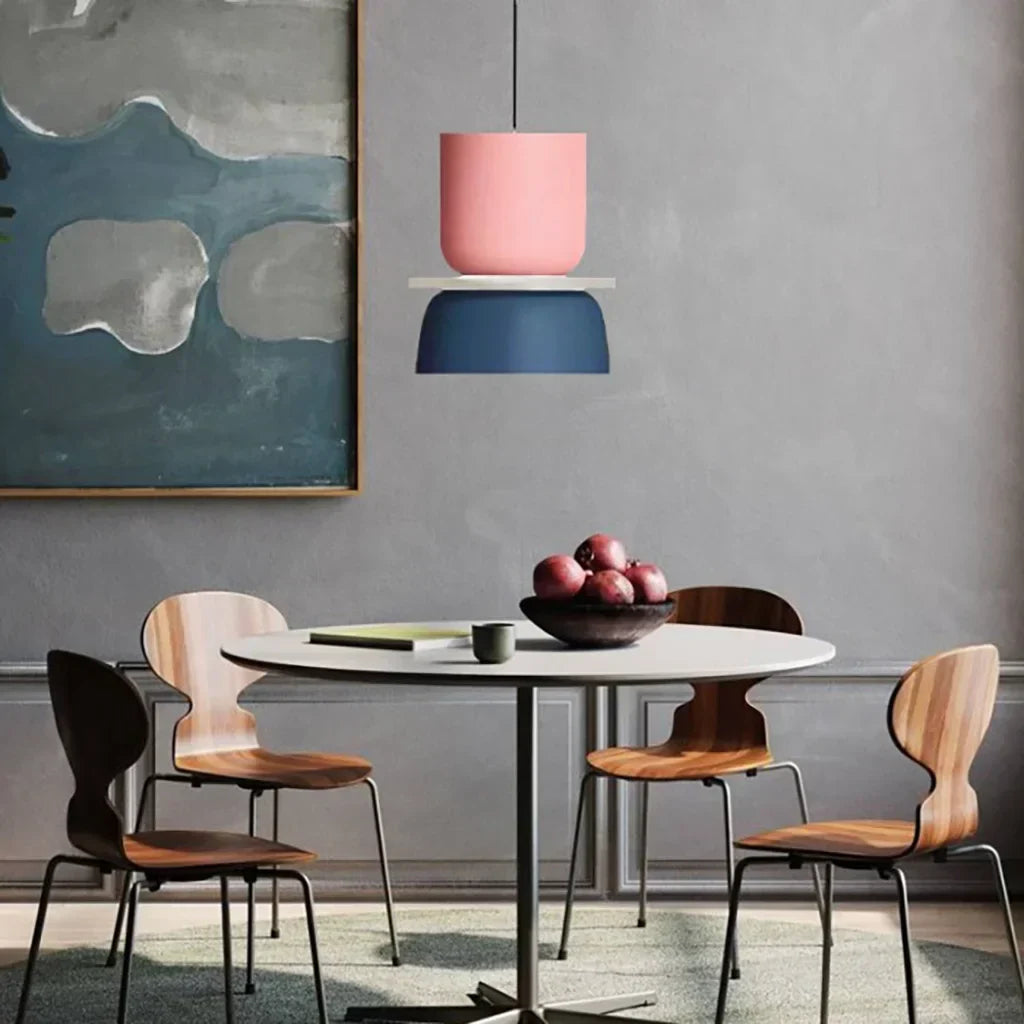 Dulcy Kleurblok Nordic Hanglamp