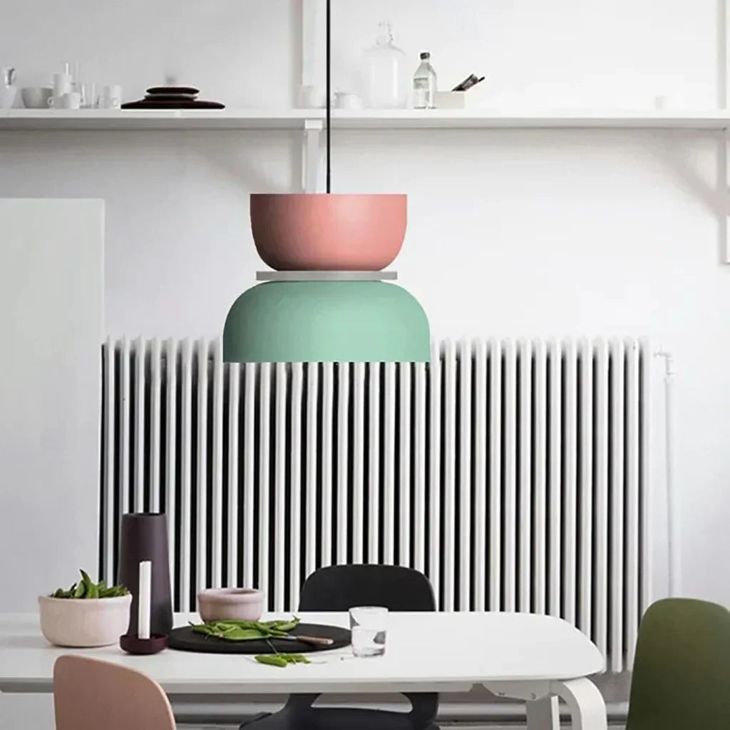 Dulcy Kleurblok Nordic Hanglamp