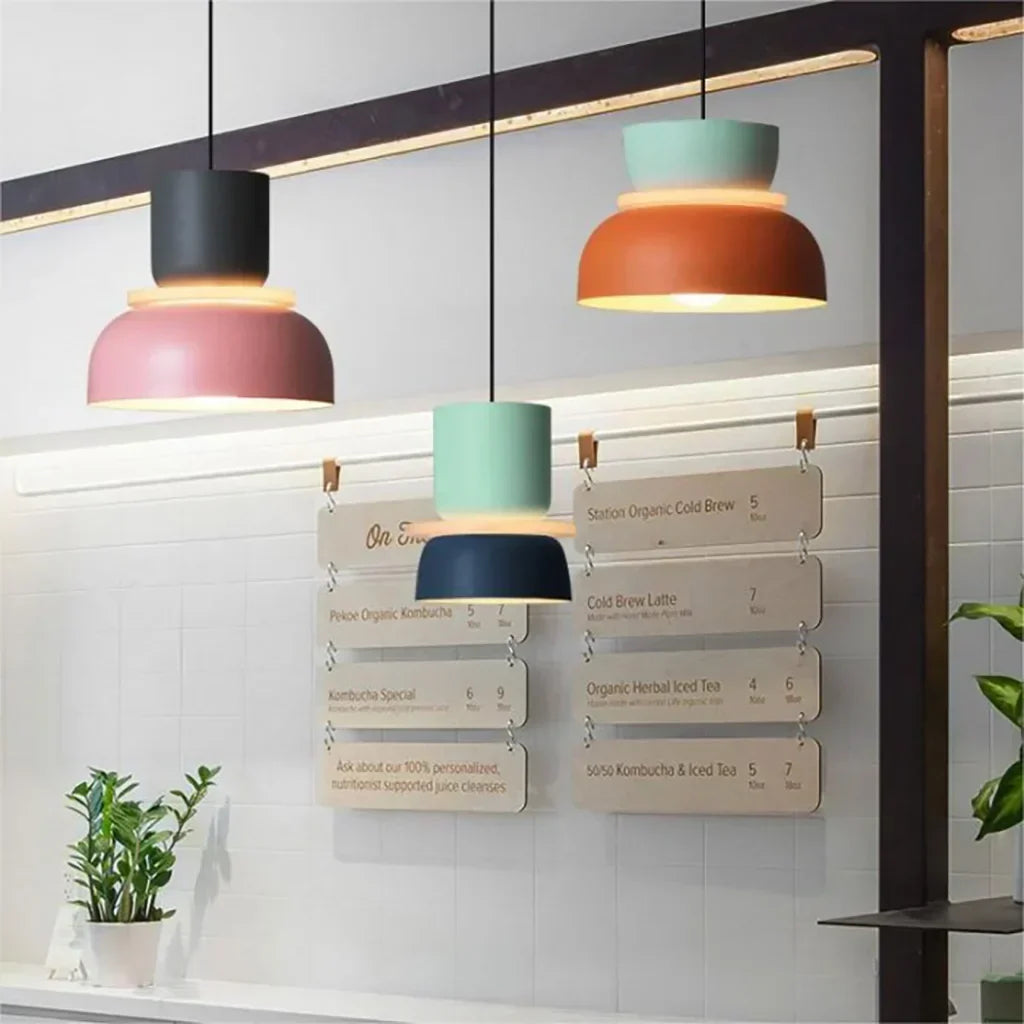 Dulcy Kleurblok Nordic Hanglamp
