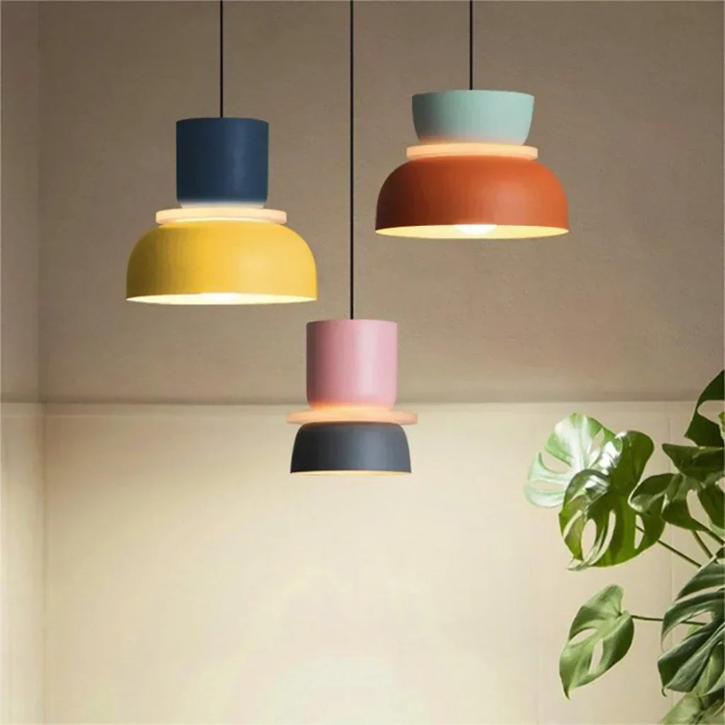 Dulcy Kleurblok Nordic Hanglamp