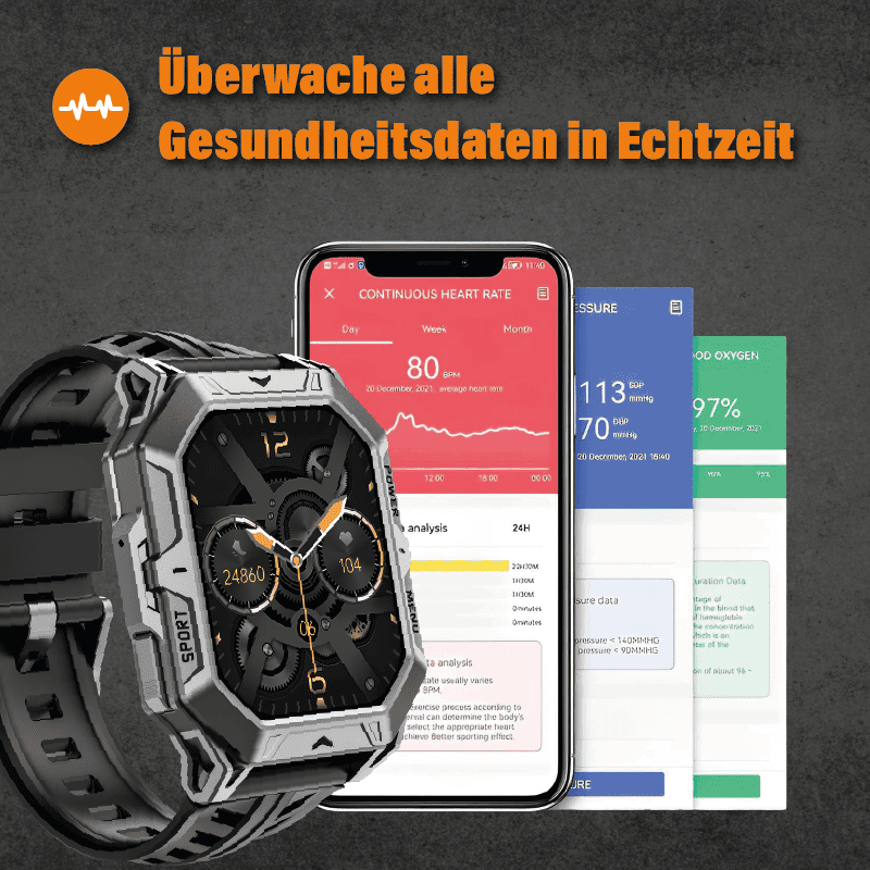 SmartFusion 2-in-1 Smartwatch | Innovatie aan je pols