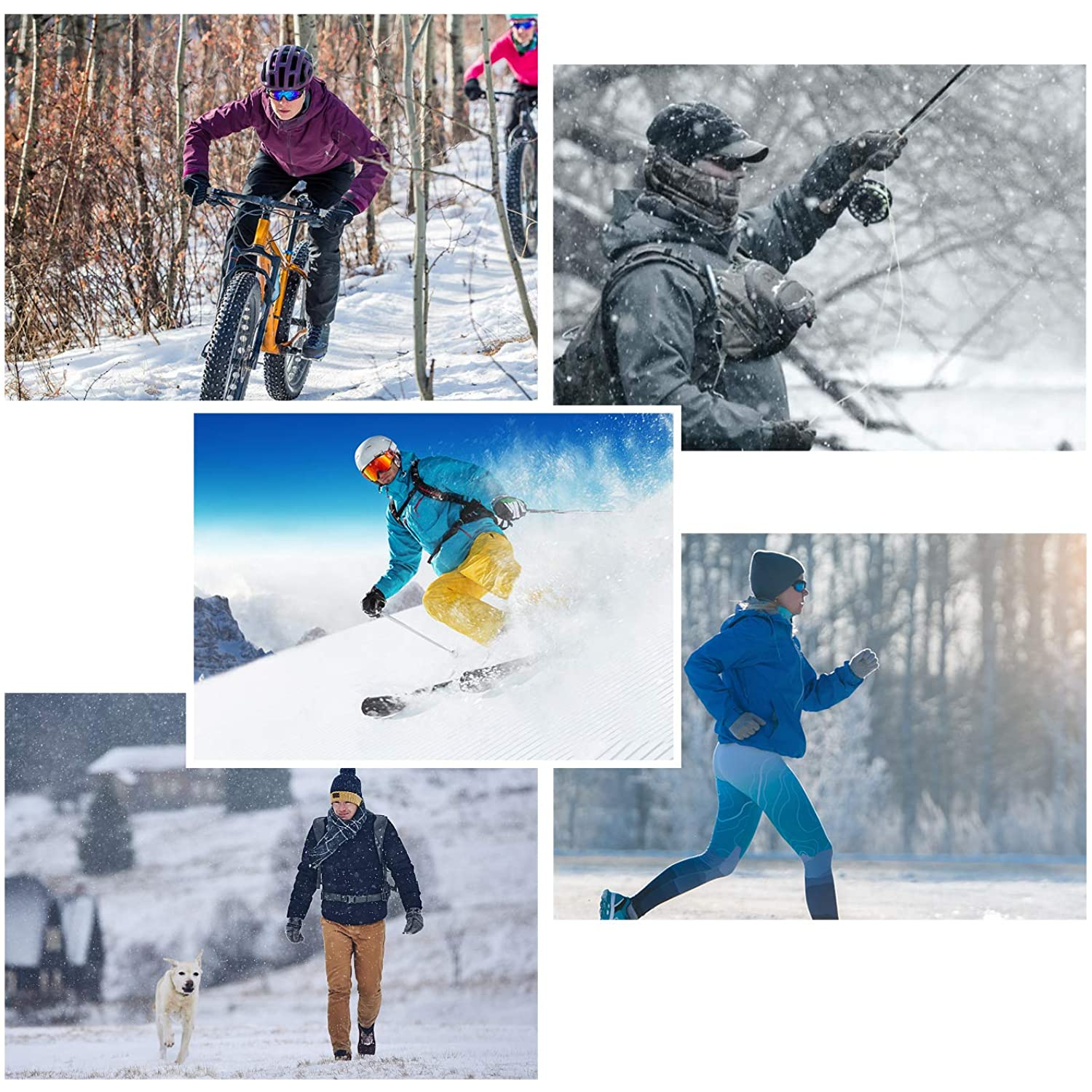 ThermoBalaclava ArcticShield – Warme gebreide unisex muts met volledige bescherming