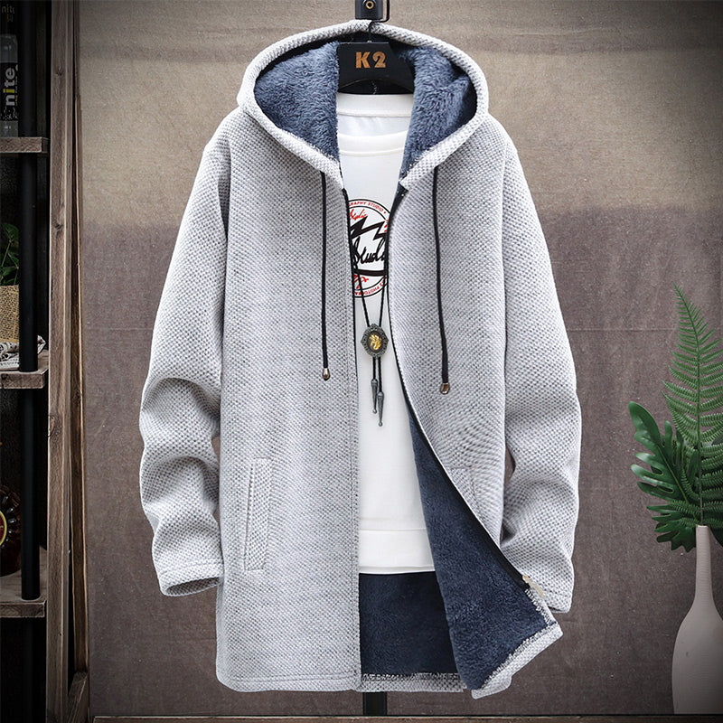 MARCEL | WARME STRIKJACKE MET RITS