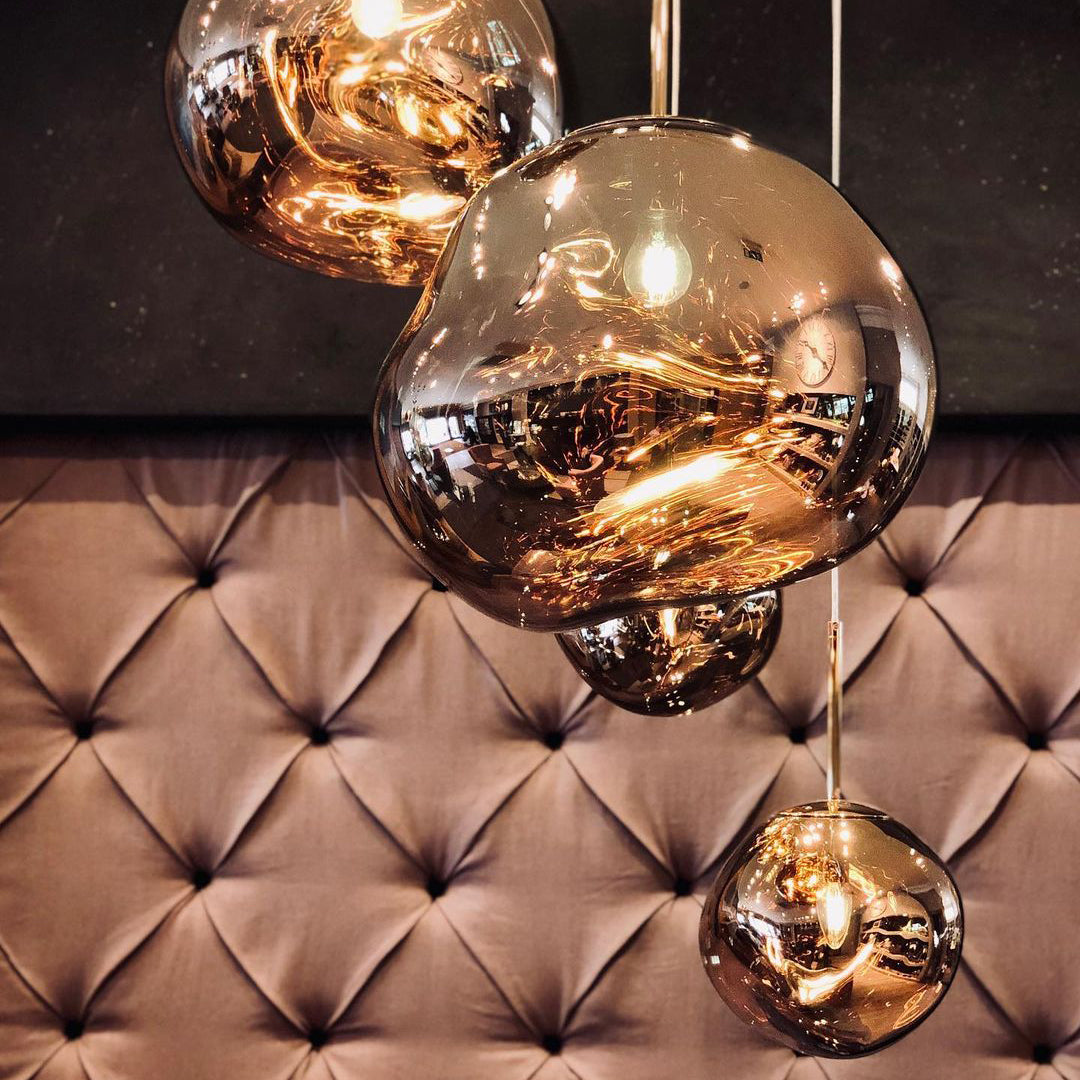 Meervlamige Hanglamp | Sculpturaal Melt Ontwerp