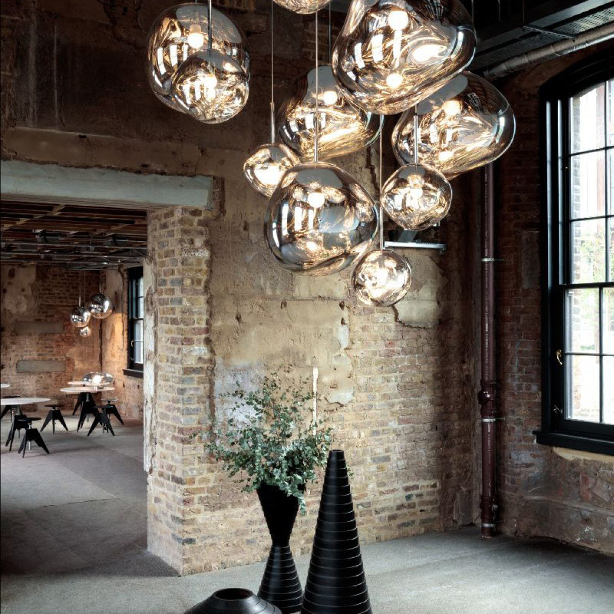 Meervlamige Hanglamp | Sculpturaal Melt Ontwerp