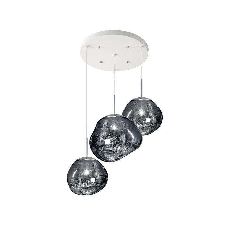 Meervlamige Hanglamp | Sculpturaal Melt Ontwerp