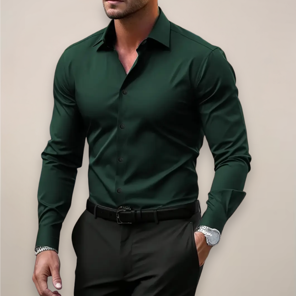 Daniel | Stijlvol Heren Lente Slim Fit Overhemd