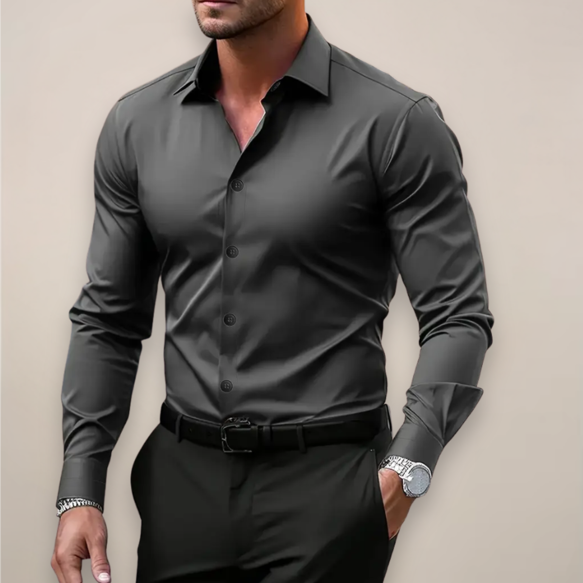 Daniel | Stijlvol Heren Lente Slim Fit Overhemd
