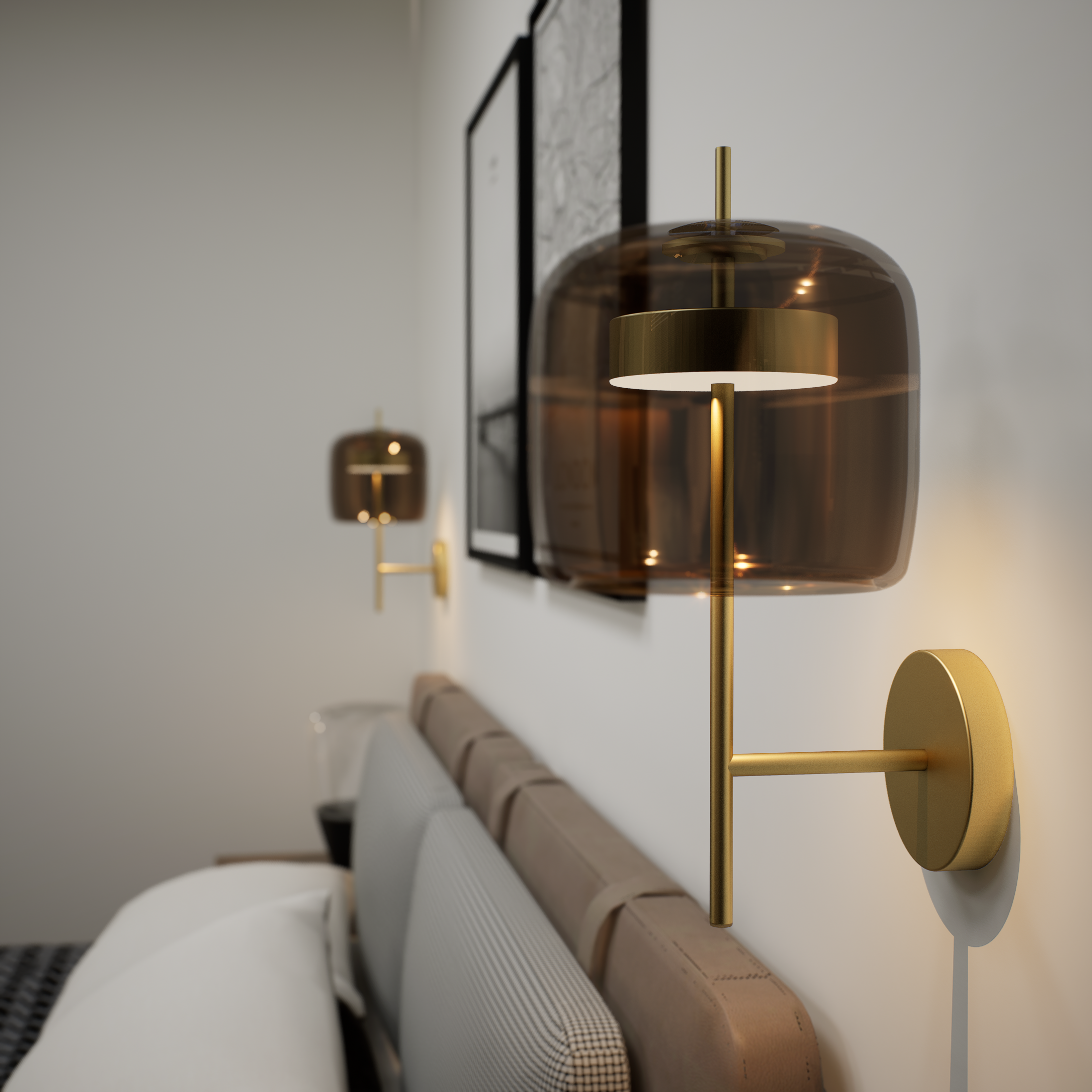 Mid-Century Wandlamp