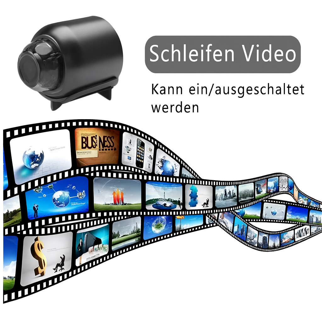 Mini Bewakingscamera WLAN Nachtzicht Bewegingsdetectie