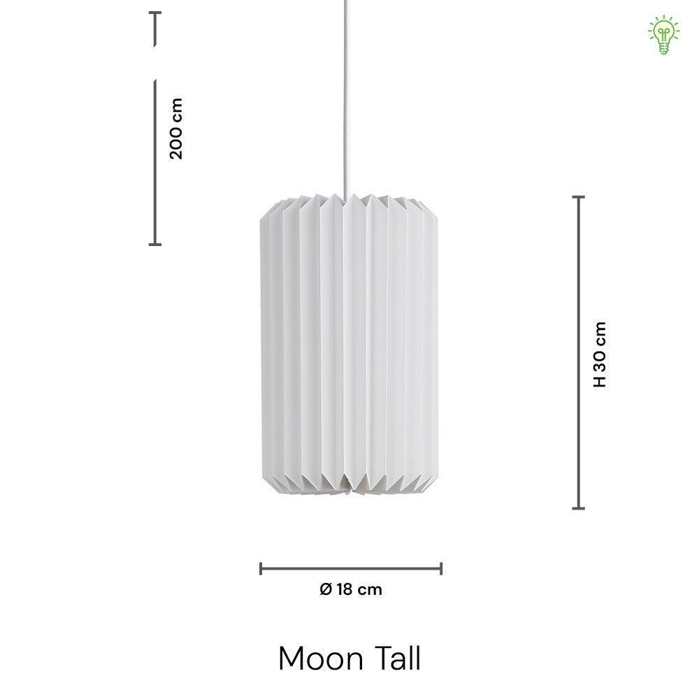Moon Tall Ø18 Hanglamp