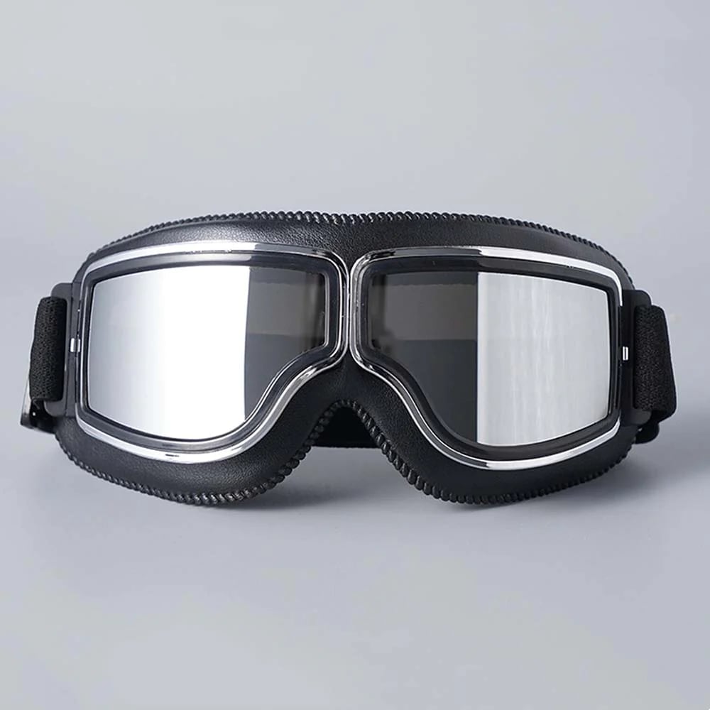 Motorbril | UV-bescherming | Schokbestendig & Verstelbaar | RetroGoggles