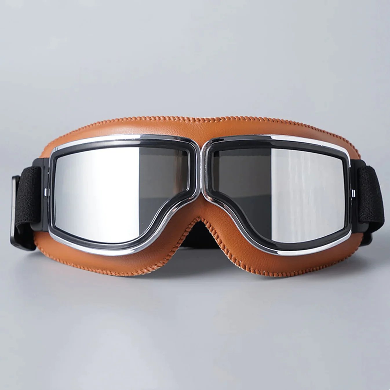 Motorbril | UV-bescherming | Schokbestendig & Verstelbaar | RetroGoggles