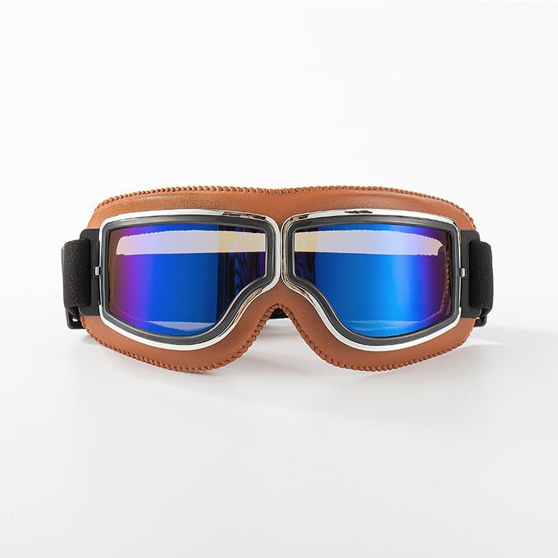 Motorbril | UV-bescherming | Schokbestendig & Verstelbaar | RetroGoggles