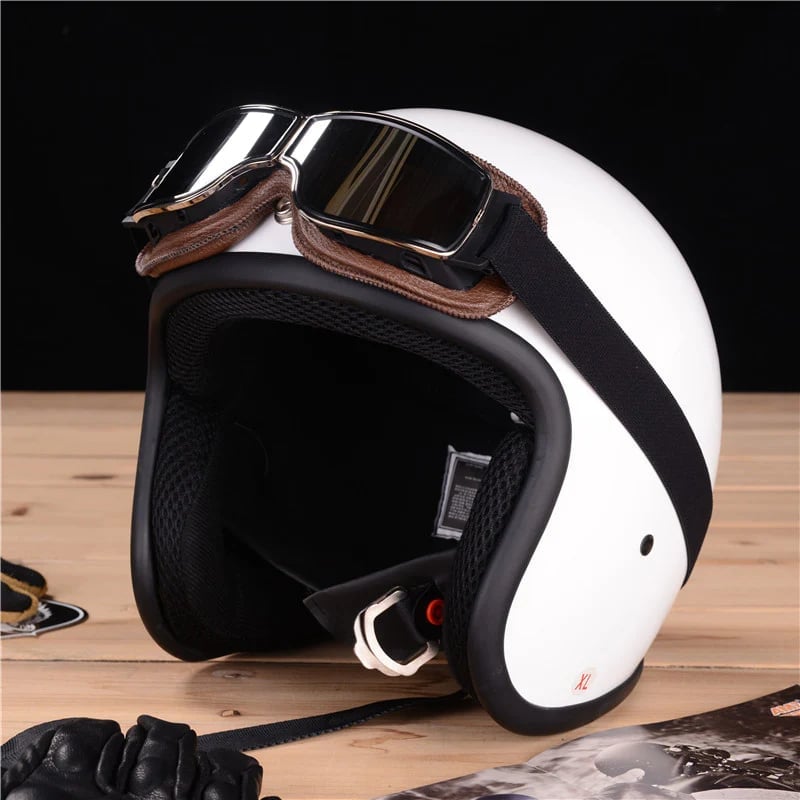 Motorbril | UV-bescherming | Schokbestendig & Verstelbaar | RetroGoggles