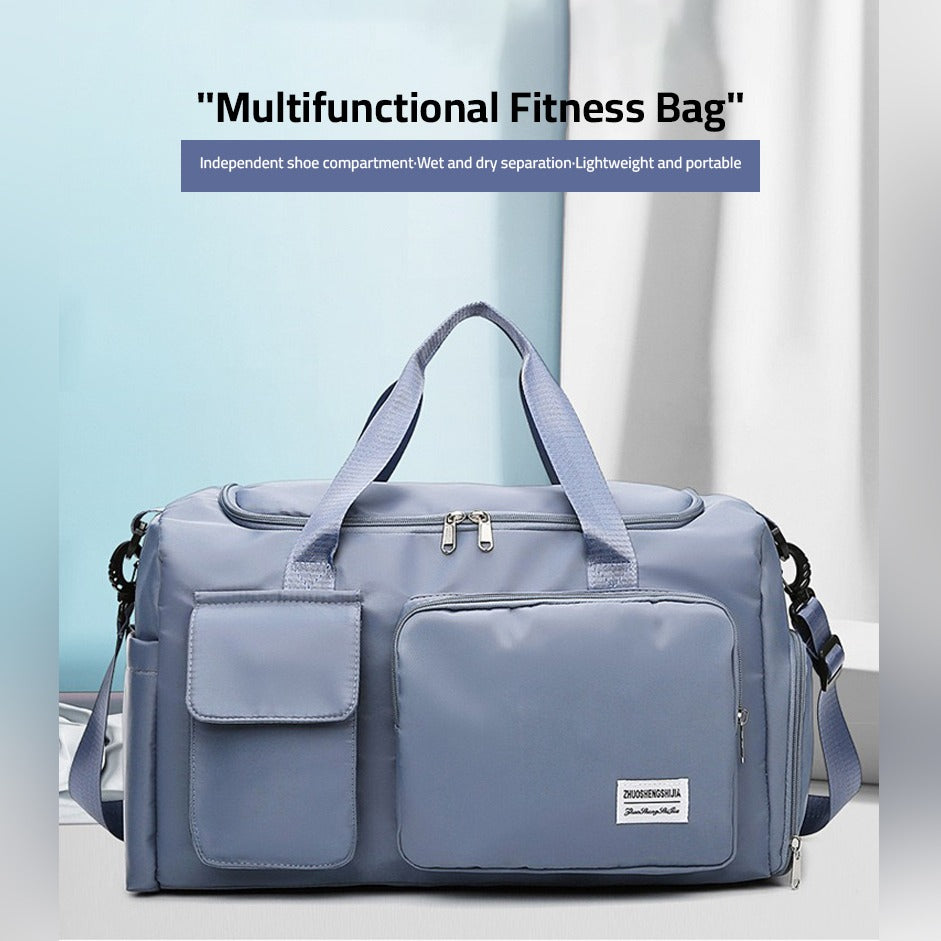 Sandsberg | Reisetasche Sport-Duffle | Mehrere Fächer mit Schuhfach