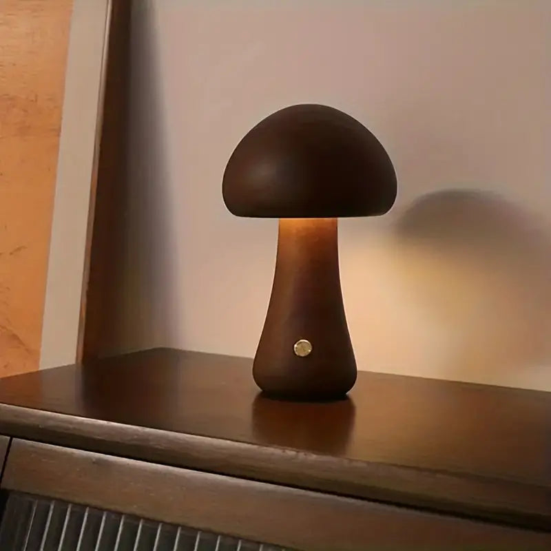 Mushglow | Unieke draadloze paddenstoel lamp