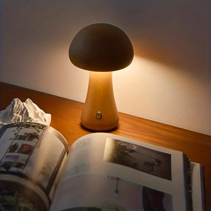 Mushglow Draadloze Paddenstoellamp Uniek Design