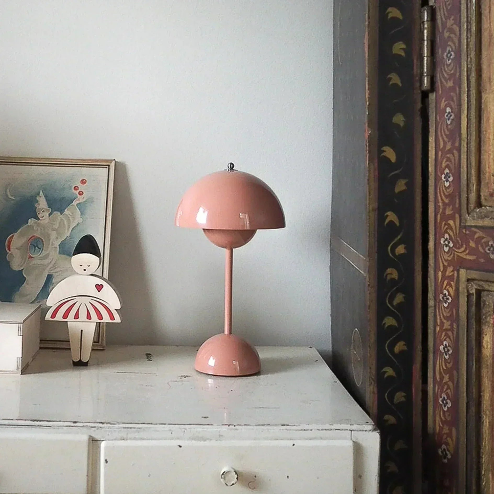 NordicGlow Luxe Moderne Paddenstoel Bureaulamp