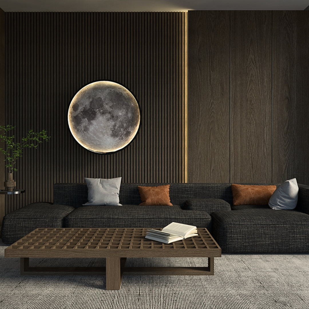 Noordse Maan Wandlamp