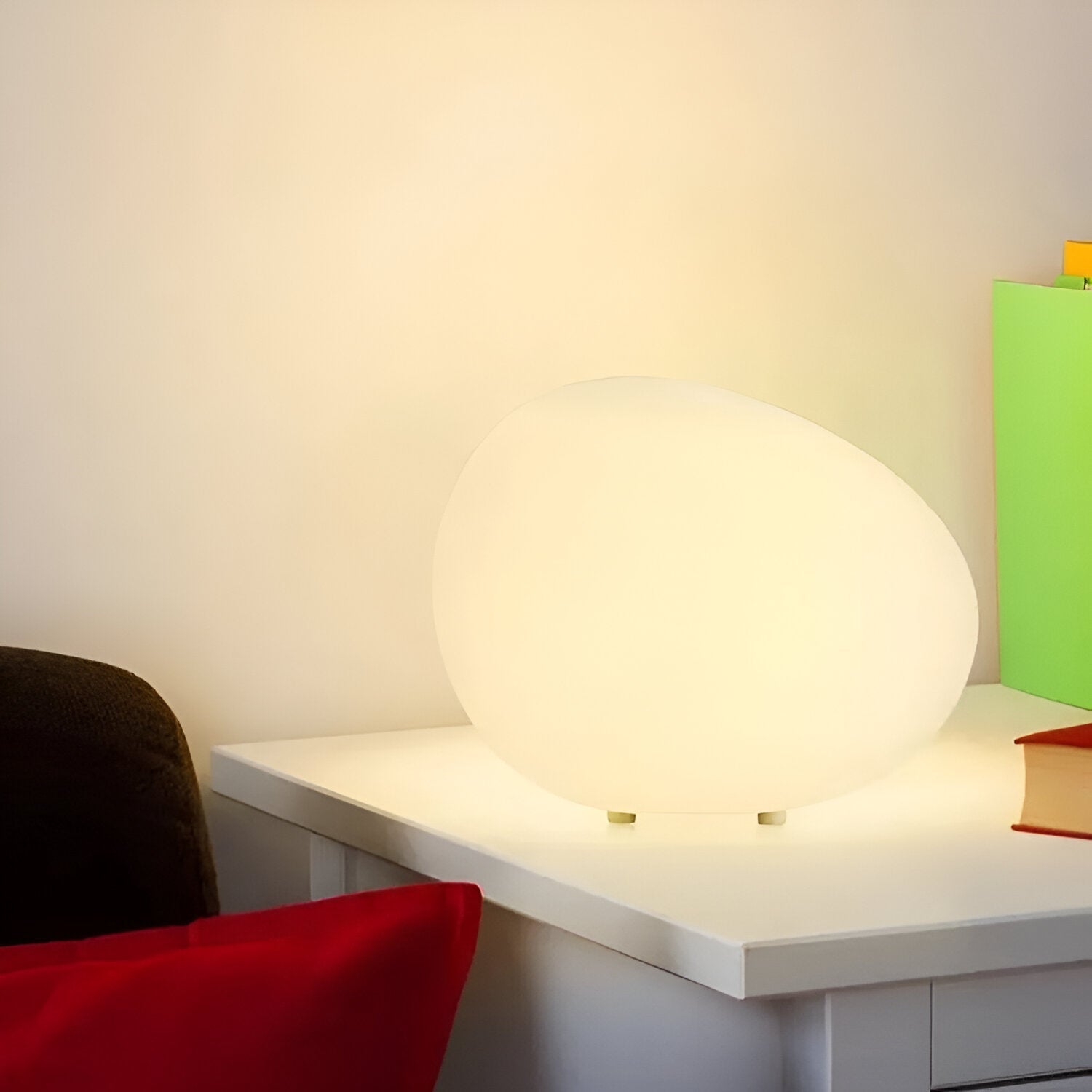Noordse Steenvormige LED Tafellamp 1-Licht