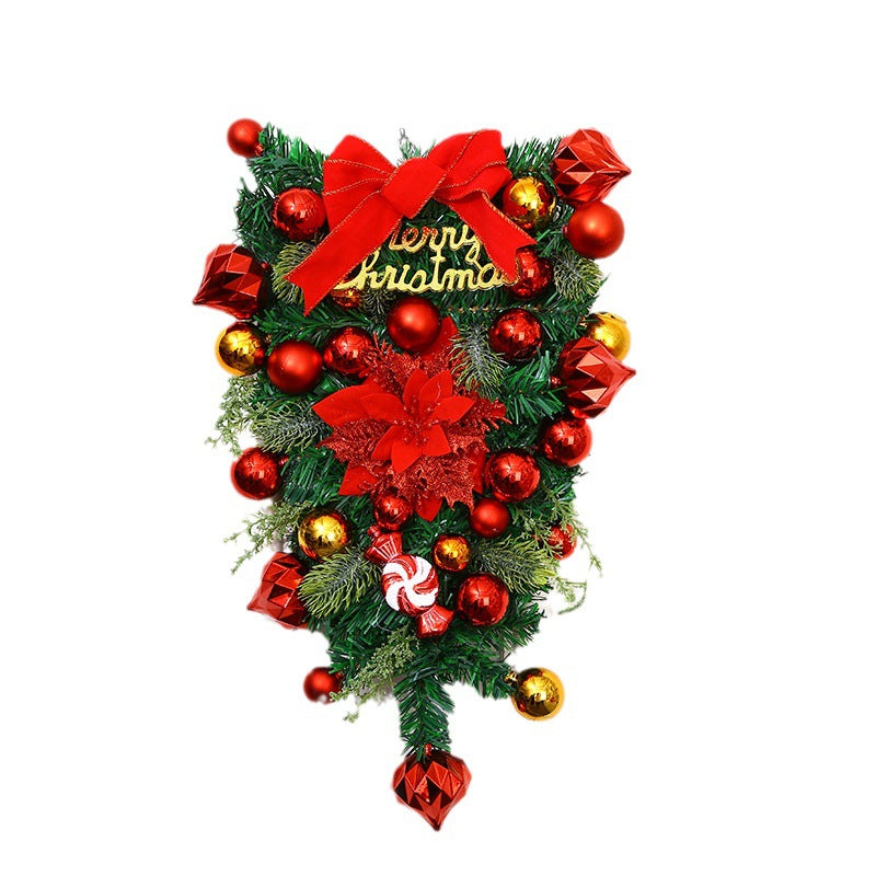Feestelijke Kerstkrans – Decoratieve Kerstversiering voor Deur en Muur