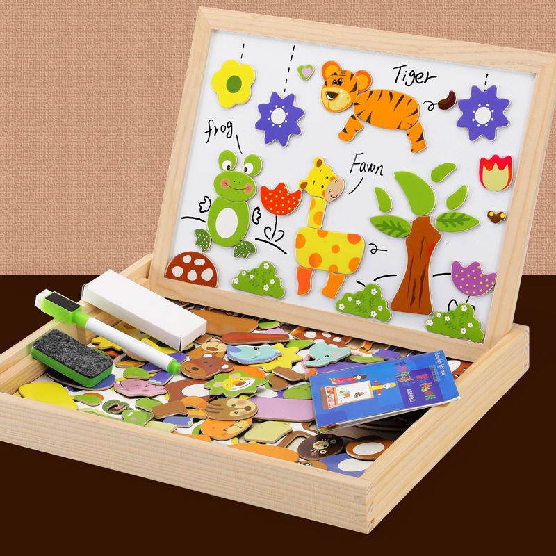 Montessori 2-in-1 Tekenbord voor Kinderen