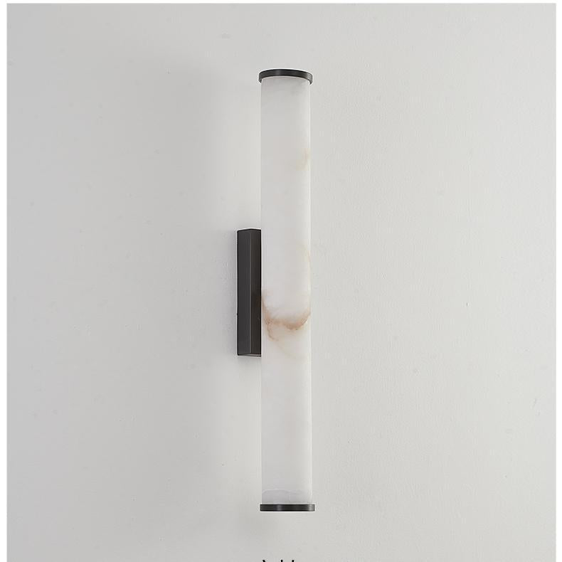 Moderne Minimalistische Spaanse Marmeren Koper Wandlamp LED 1-Licht