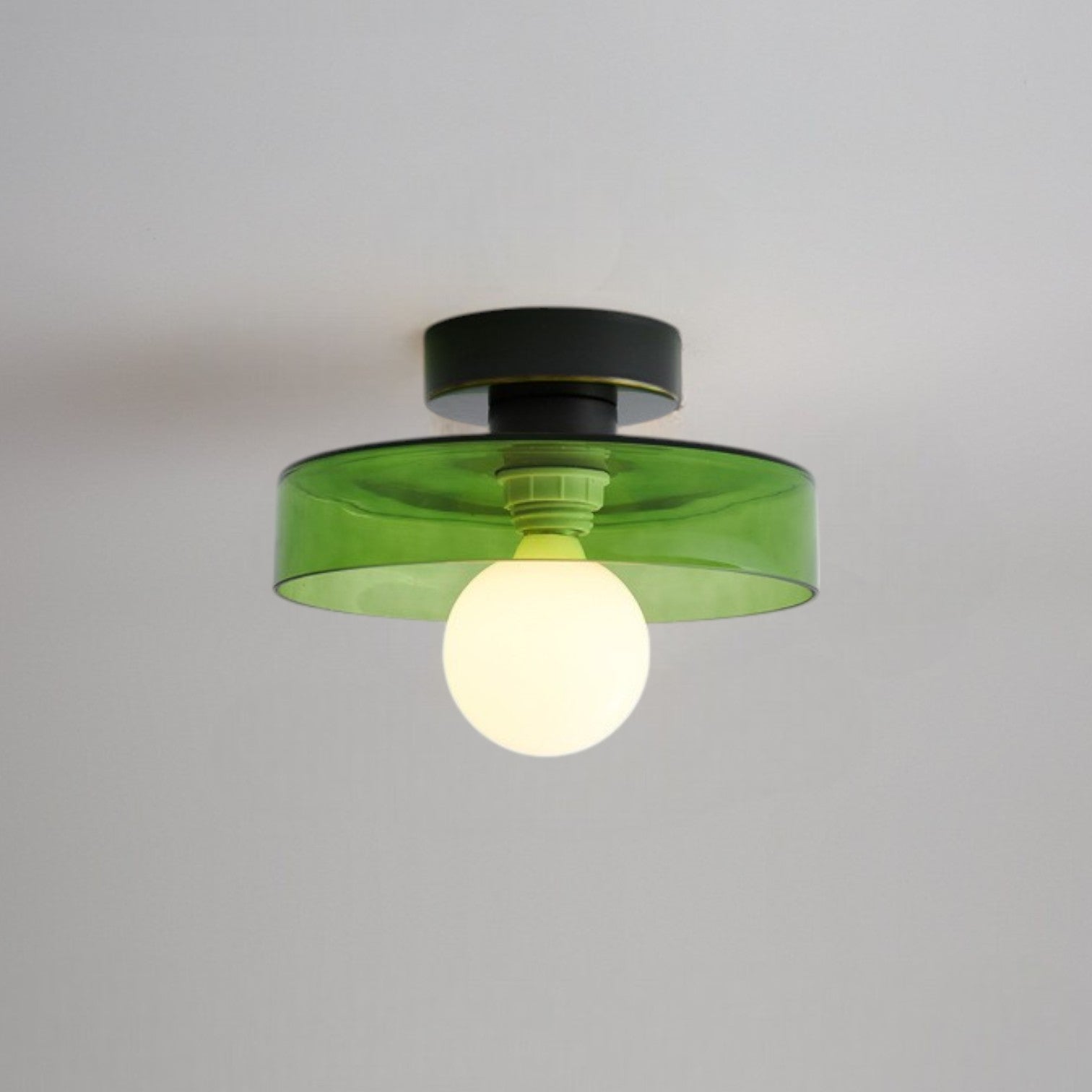 Bauhaus Glas LED Plafondlamp 1-Licht