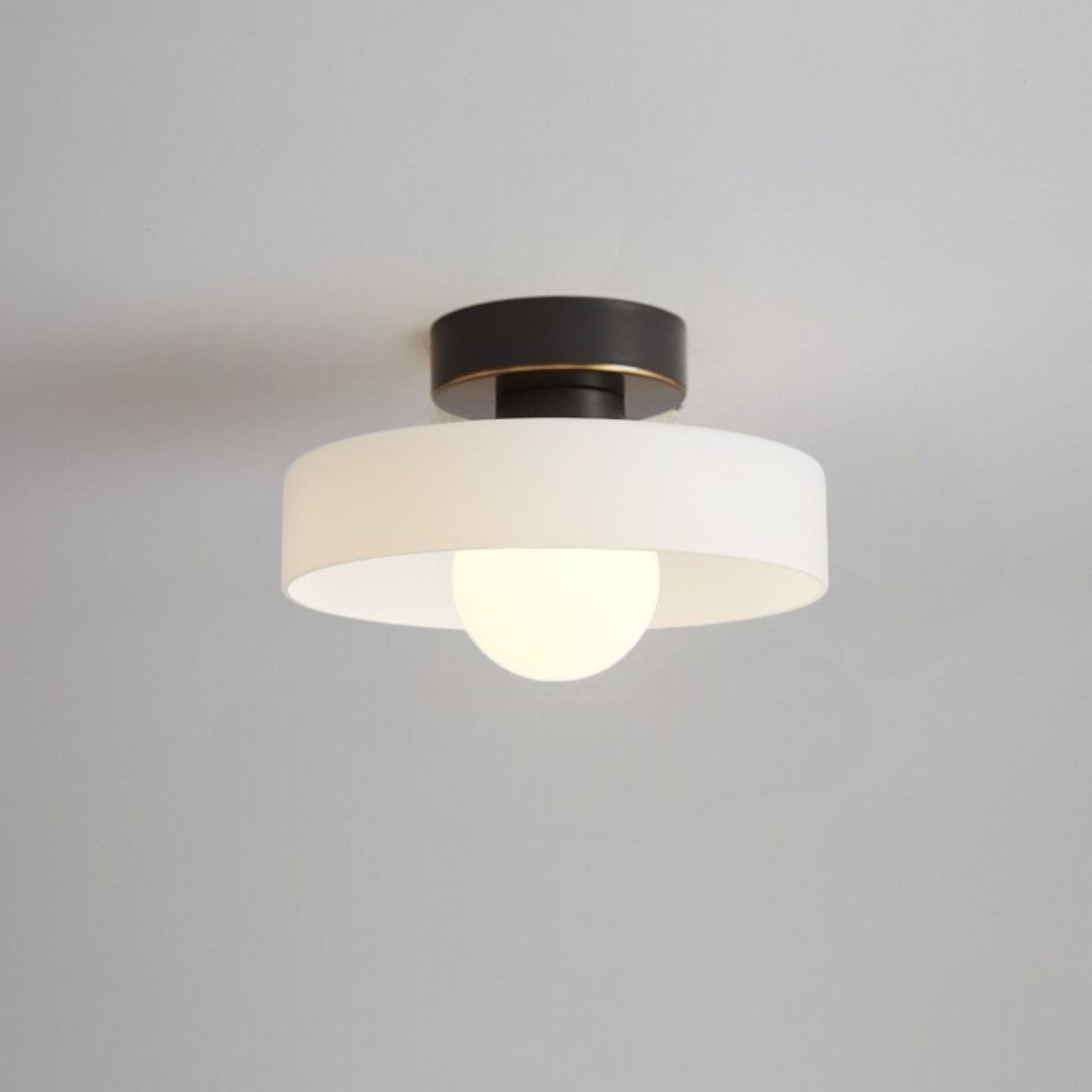 Bauhaus Glas LED Plafondlamp 1-Licht