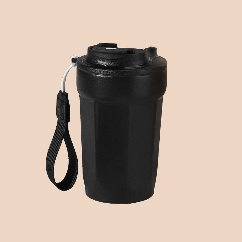 Thermosbeker voor Onderweg – Dubbelwandige Geïsoleerde Reisdrinkbeker