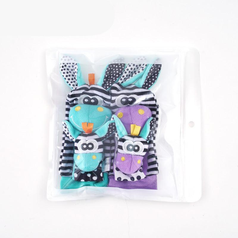 Sensorische Baby Pluche Sokken en Armband