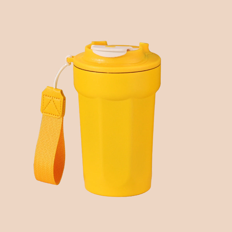 Thermosbeker voor Onderweg – Dubbelwandige Geïsoleerde Reisdrinkbeker